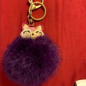 fur key chain
